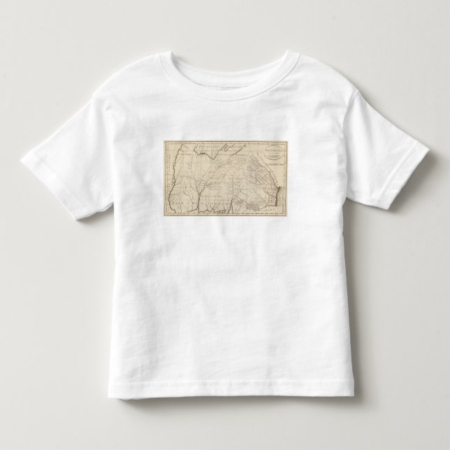 Camiseta De Bebé Georgia 7 (Anverso)
