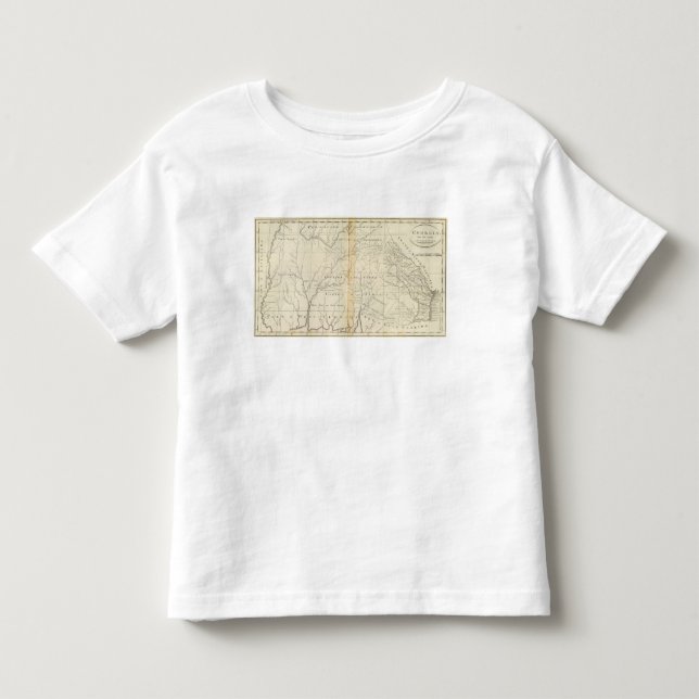 Camiseta De Bebé Georgia 8 (Anverso)
