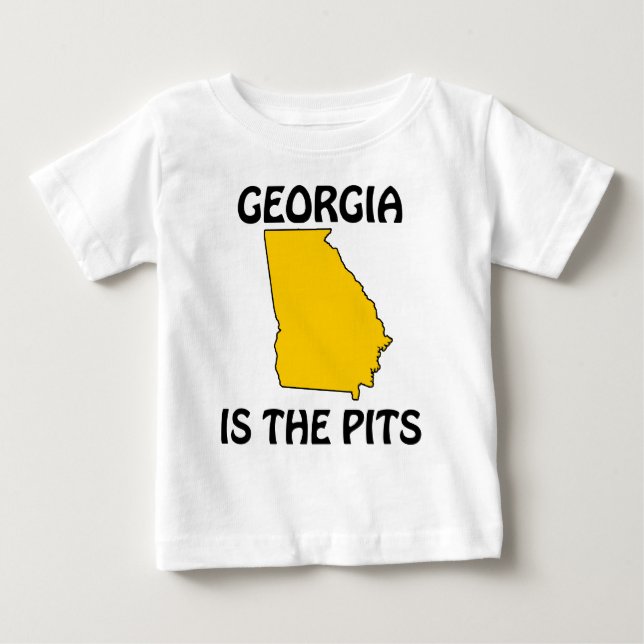 Camiseta De Bebé Georgia - Es Los Hoyos (Anverso)