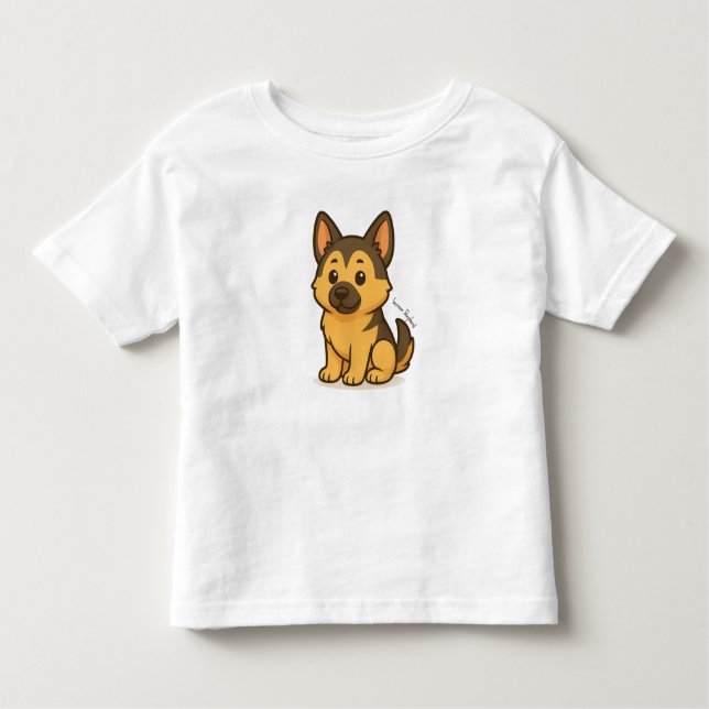 Camiseta De Bebé German Shepherd (Anverso)