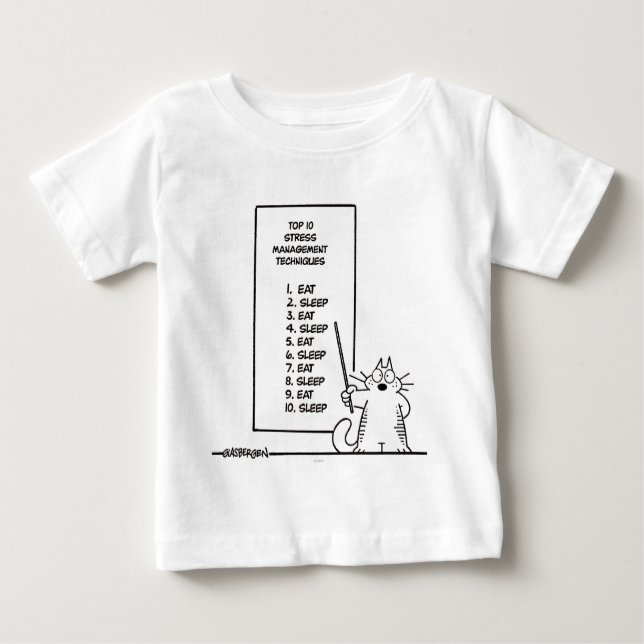 Camiseta De Bebé Gestión de tiempo (Anverso)