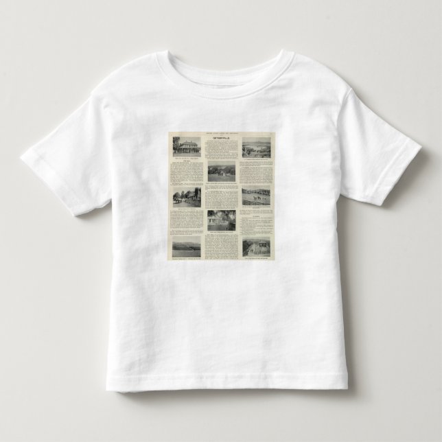 Camiseta De Bebé Geyserville, California (Anverso)
