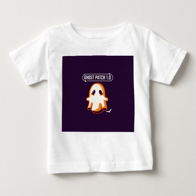 Camiseta De Bebé Ghost Patch 1.0 (Anverso)