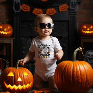 Camiseta De Bebé Ghoul acaba de cumplir un fantasma de primer cumpl