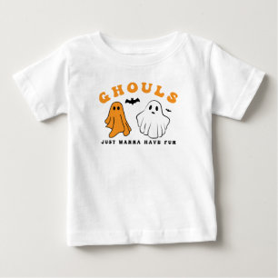 Camiseta De Bebé Ghouls solo quiere divertirse