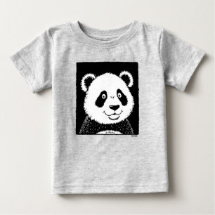 Camiseta De Bebé Giant Panda Bear