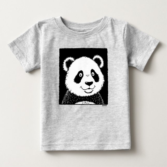 Camiseta De Bebé Giant Panda Bear (Anverso)