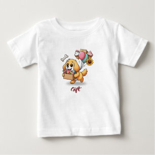 Camiseta De Bebé Gif