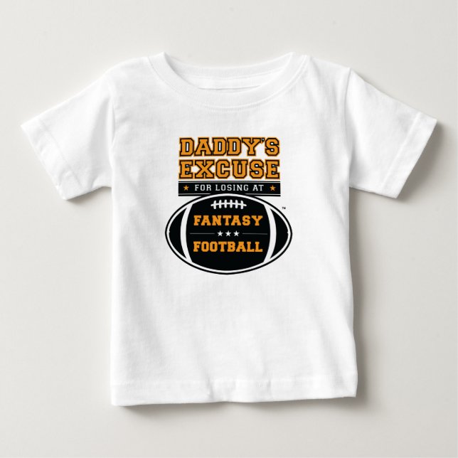 Camiseta De Bebé Gift for the Fantasy Football Dad in the League (Anverso)