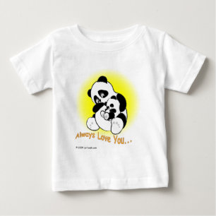 Camiseta De Bebé gigglePanda para el día de madre