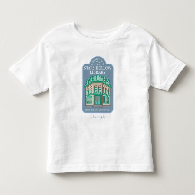 Camiseta De Bebé Gilmore Girls | Biblioteca de Stars Hollow (Anverso)