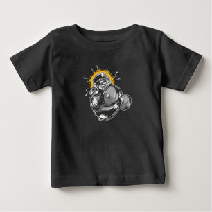 Camiseta De Bebé Gimnasio de mono