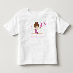 Camiseta De Bebé Gimnast-Brunette