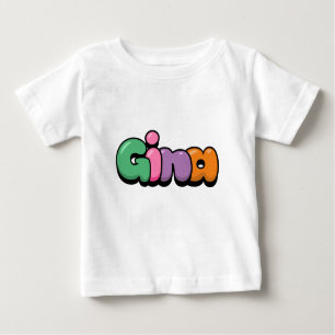 Camiseta De Bebé Gina