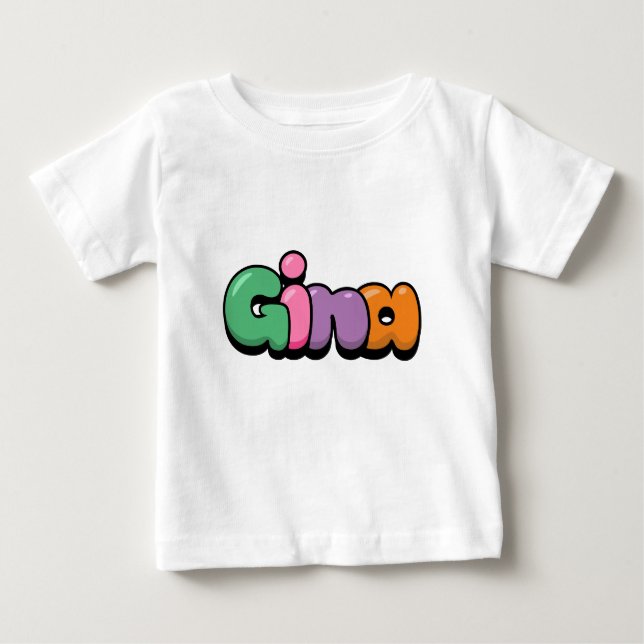 Camiseta De Bebé Gina (Anverso)