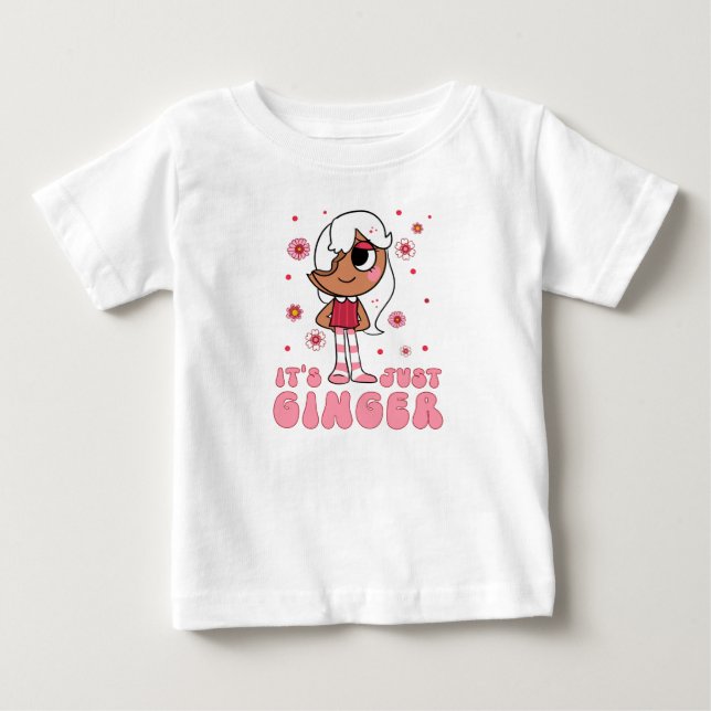 Camiseta De Bebé Ginger de Dandy's World (Anverso)