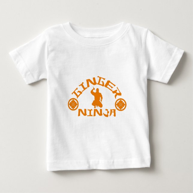 Camiseta De Bebé Ginger Ninja (Anverso)