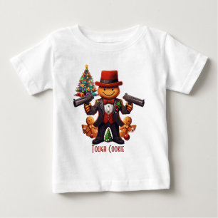 Camiseta De Bebé Gingerbread Gangster