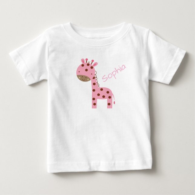 Camiseta De Bebé Giraffe (Anverso)