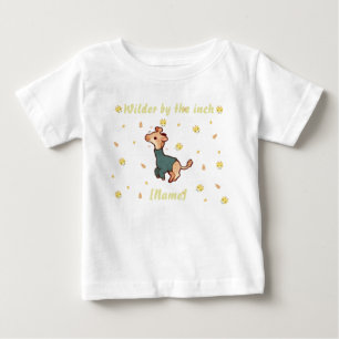 Camiseta De Bebé Giraffe Baby Tee – Custom Name