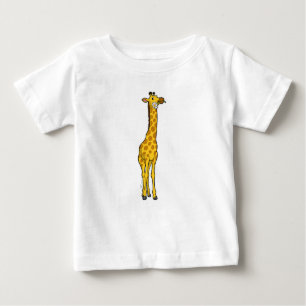 Camiseta De Bebé Giraffe con Daisy