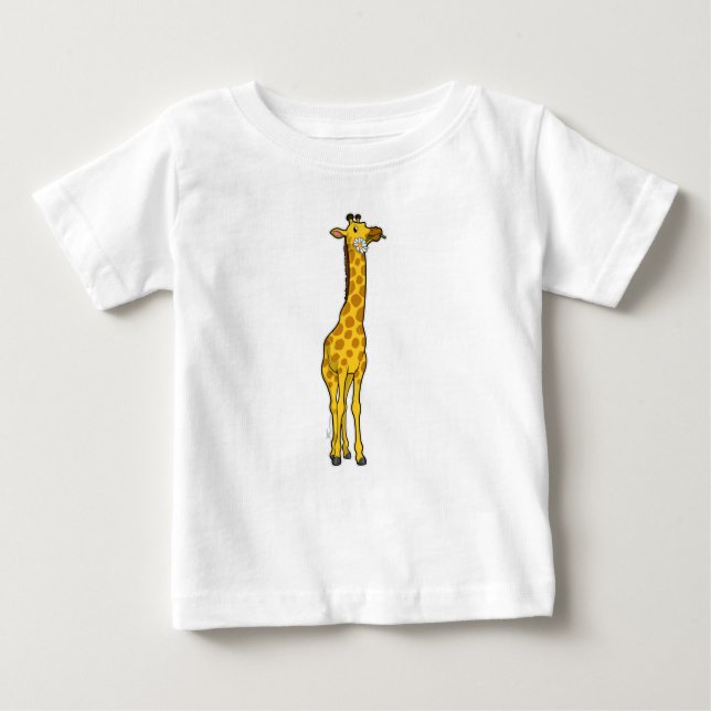 Camiseta De Bebé Giraffe con Daisy (Anverso)