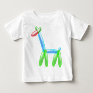Camiseta De Bebé Giraffe en globo