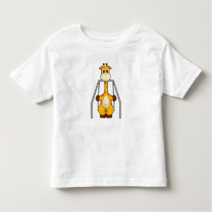 Camiseta De Bebé Giraffe Swing