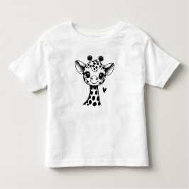 Camiseta De Bebé Giraffe Toddler T-Shirt