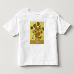 Camiseta De Bebé Girasoles de Vincent van Gogh el  , 1888