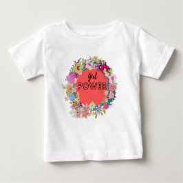 Camiseta De Bebé Girl Power   