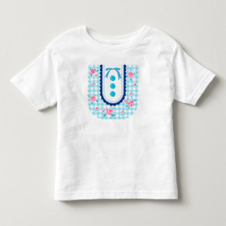 Camiseta De Bebé Girly gingham check pattern with cute ribbon