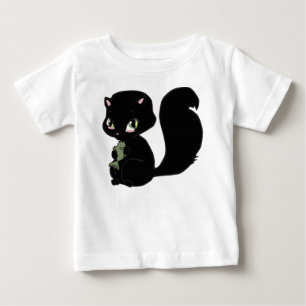 Camiseta de bebé gitana negra