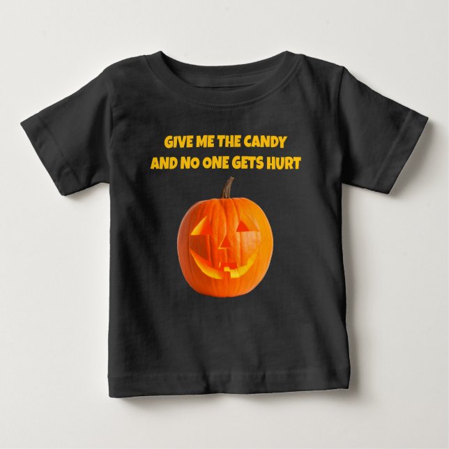 Camiseta De Bebé Give Me The Candy Baby T-Shirt (Anverso)