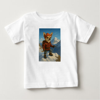 Camiseta De Bebé Gizmo Conquers Mont Blanc – The Alpine Adventure