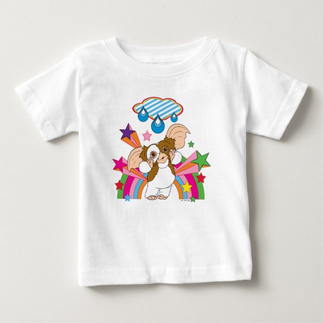 Camiseta De Bebé Gizmo | Soñando con las gotas de lluvia (Anverso)