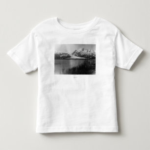 Camiseta De Bebé Glaciar de Davidson en la fotografía de Alaska