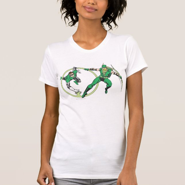 Camiseta De Bebé Gladiador de Esmeralda y Arquero Esmeralda (Anverso)