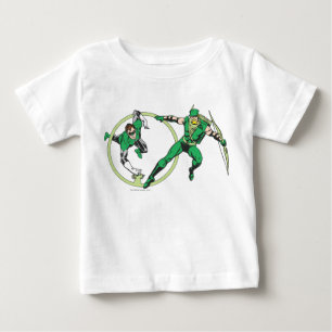 Camiseta De Bebé Gladiador esmeralda y arquero esmeralda