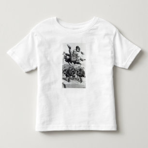 Camiseta De Bebé Gladstone que es golpeado con el pie del