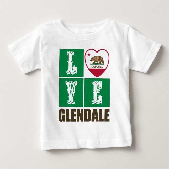 Camiseta De Bebé Glendale (Anverso)