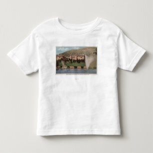 Camiseta De Bebé Glenwood Springs, CO - vista del hotel CO y
