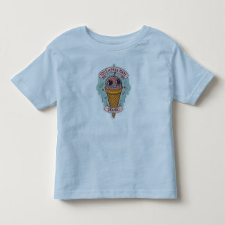 Camiseta De Bebé Glitch Cream: La irónica fusión del helado de IA (