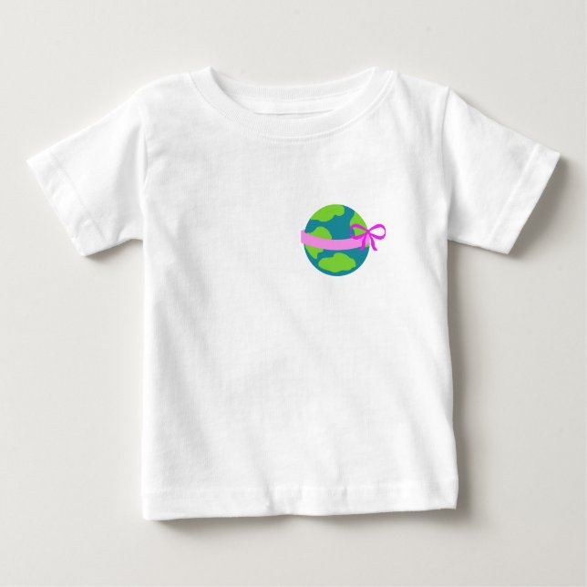 Camiseta De Bebé Globo (Anverso)