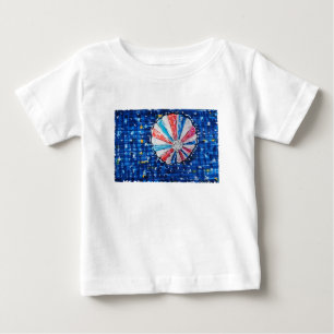 Camiseta De Bebé Globo aerostático de aire caliente Blue Sky