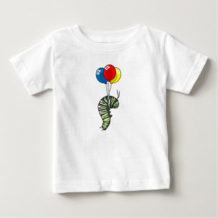 Camiseta De Bebé Globo de oruga