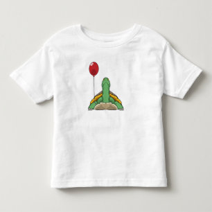 Camiseta De Bebé Globo de tortuga
