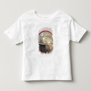 Camiseta De Bebé Globo terrestre, mostrando el Océano Índico