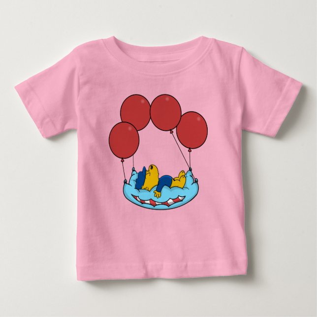 Camiseta De Bebé Globos de almohada de Ferald (Anverso)