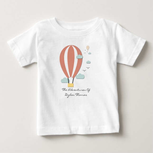 Camiseta De Bebé Globos del aire caliente (Anverso)